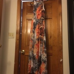 Multi colored H&M maxi dress
